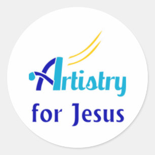 Artistry For Jesus Stickers