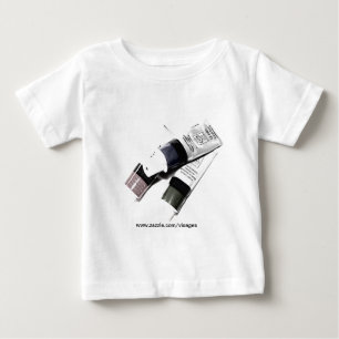 Artist's Acrylic Paint Tubes Picture Baby T-Shirt