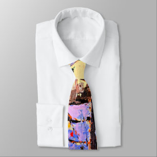Artist's Camp, Canoe Lake, fine art painting, Tie