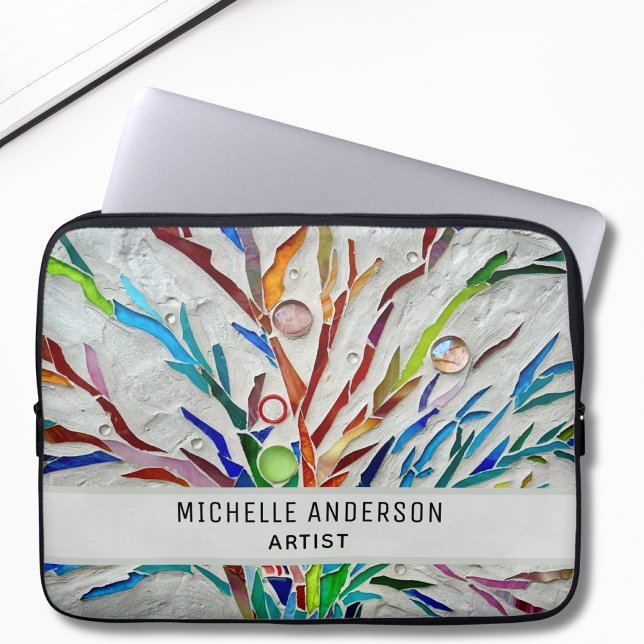 Artist's Colourful  Laptop Sleeve (Creator Uploaded)