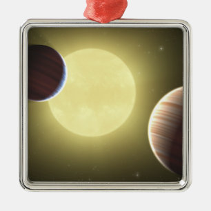 Artist's concept 2 metal ornament