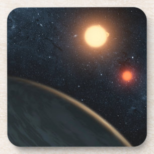 Artist's Concept Illustrating Kepler-16b. Coaster