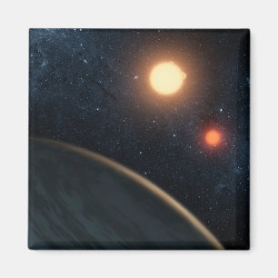 Artist's Concept Illustrating Kepler-16b. Magnet
