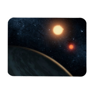 Artist's Concept Illustrating Kepler-16b. Magnet