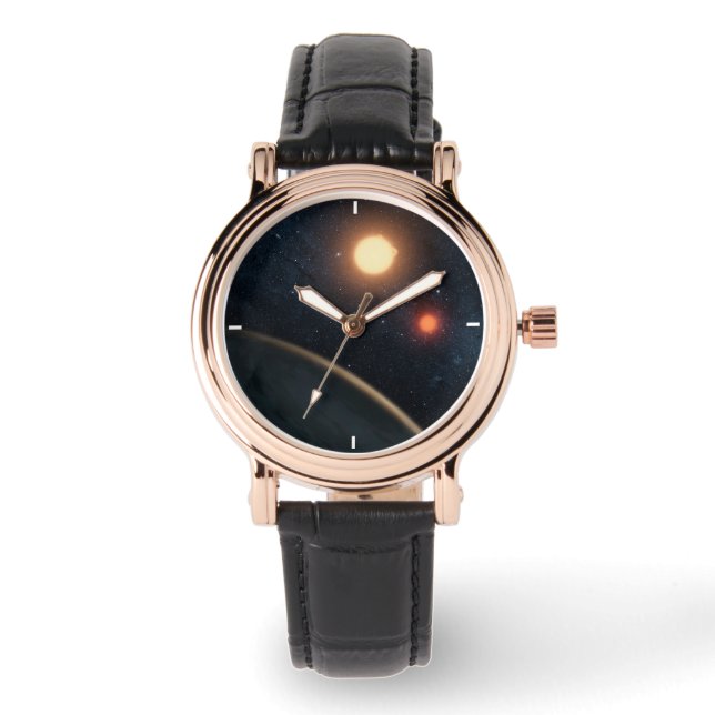 Artist's Concept Illustrating Kepler-16b. Watch (Front)