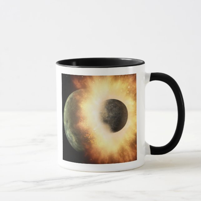 Artist's concept of a celestial body mug (Right)