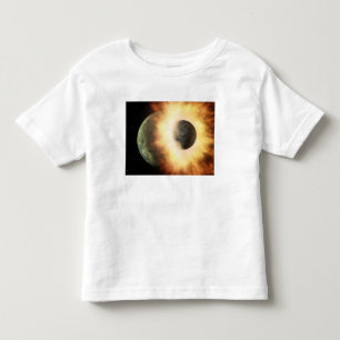 Artist's concept of a celestial body toddler t-shirt
