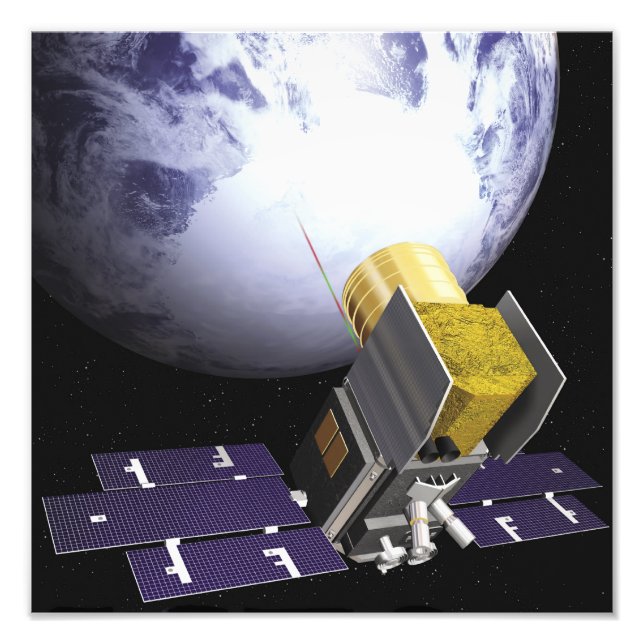 Artist's concept of the Ice, Cloud Photo Print (Front)