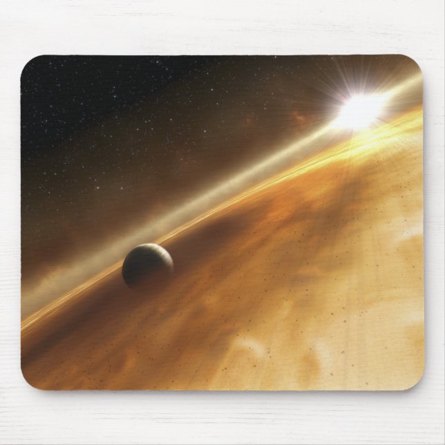Artist's concept of the star Fomalhaut Mouse Pad (Front)