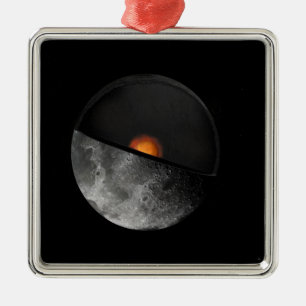 Artist's concept showing a possible inner core metal ornament