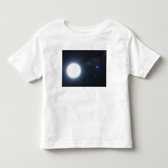 Artist's concept showing the binary star system toddler t-shirt (Front)