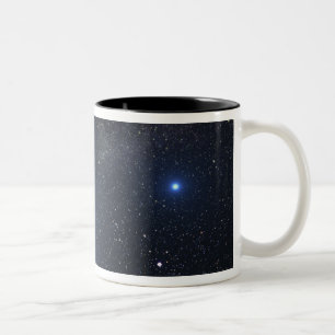 Artist's concept showing the binary star system Two-Tone coffee mug