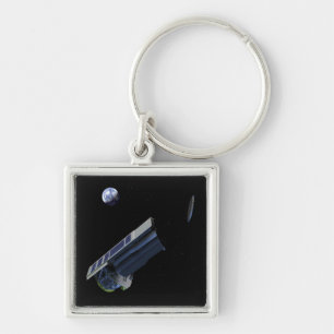Artists conception of Spitzer Keychain
