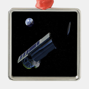 Artists conception of Spitzer Metal Ornament