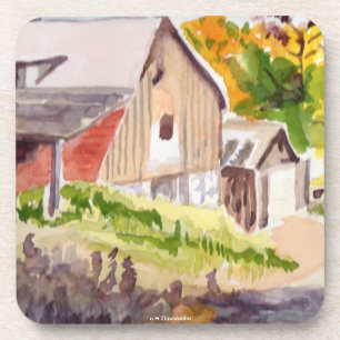 ARTIST'S CORK COASTERS - H. DAVIDSOHN - BEST GIFTS