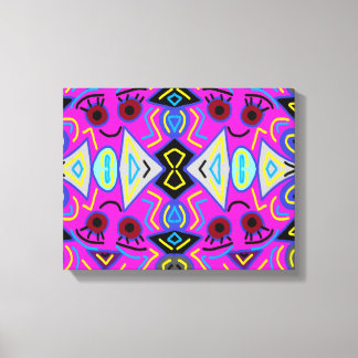 Artist's eyes canvas print