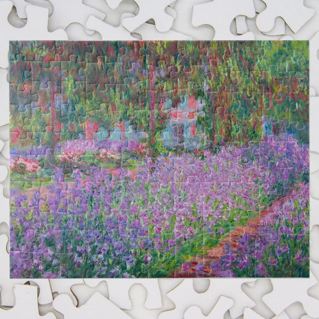 Artists Garden at Giverny by Claude Monet Jigsaw Puzzle (Creator Uploaded)