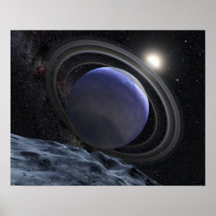 Artist's illustration poster