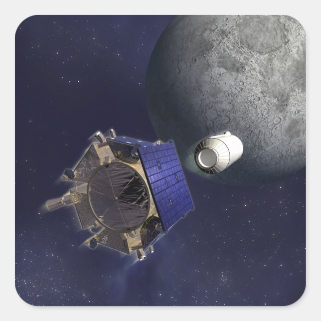 Artist's Illustration Square Sticker (Front)