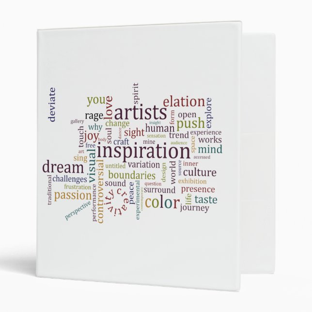 Artists Inspiration Binder (Front/Inside)