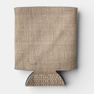 Artist's linen canvas: coarse texture can cooler