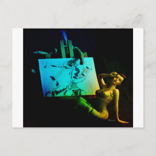 ARTIST'S MUSE.jpg Postcard