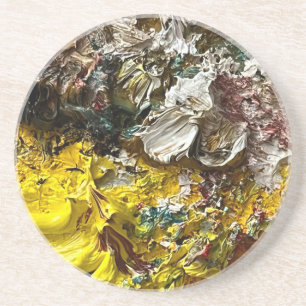 Artist's palette #1 coaster