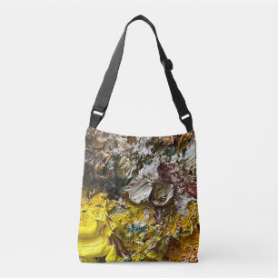 Artist's palette #1 crossbody bag