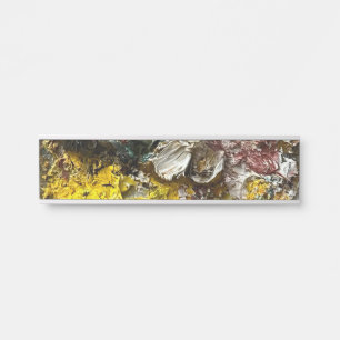 Artist's palette #1 door sign