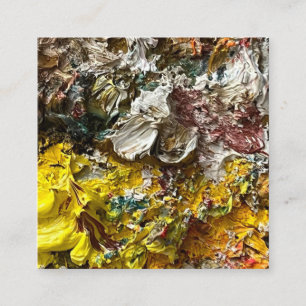 Artist's palette #1 enclosure card