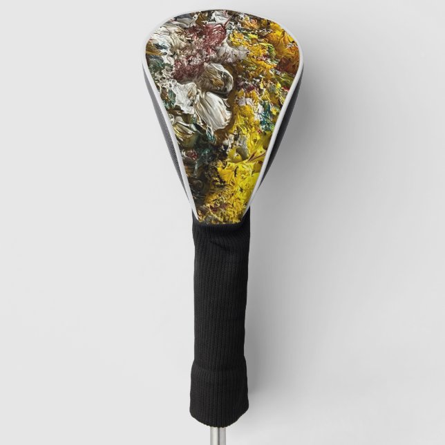 Artist's palette #1 golf head cover (Front)