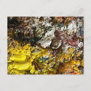 Artist's palette #1 postcard