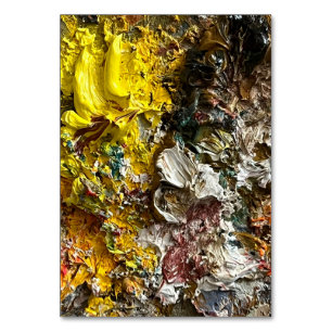 Artist's palette #1 table number