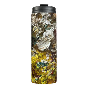 Artist's palette #1 thermal tumbler