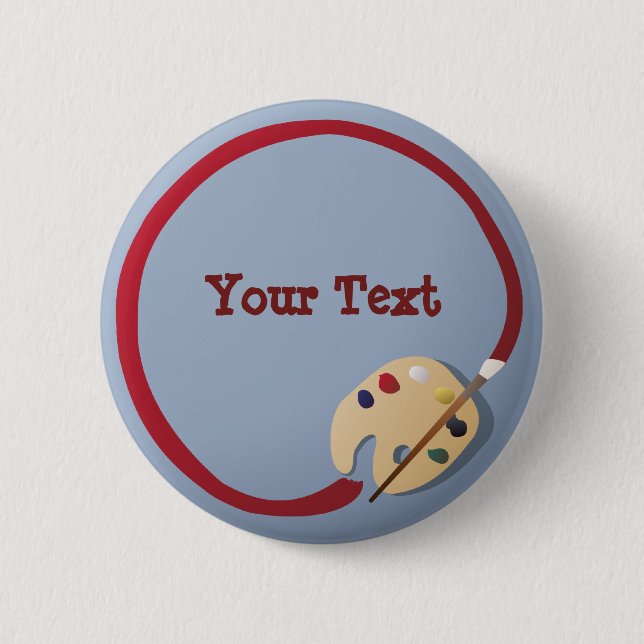 Artist's Palette Button (Front)