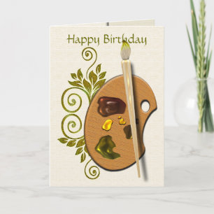 Artists Palette Card