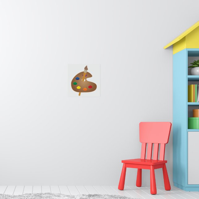 Artist's Palette Poster (Nursery 1)