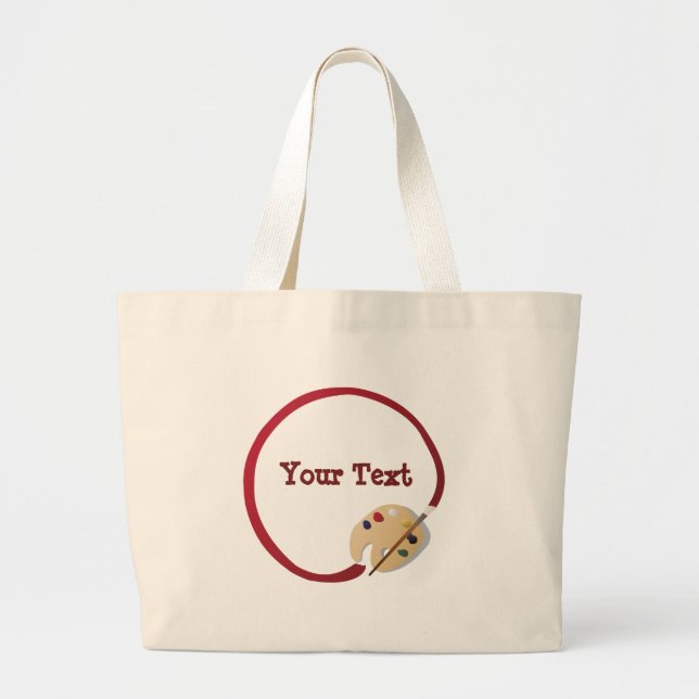 Artist's Palette Tote Bag (Front)