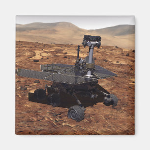 Artists rendition of Mars Rover 2 Magnet