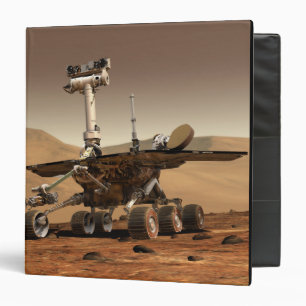 Artist's Rendition of Mars Rover Binder