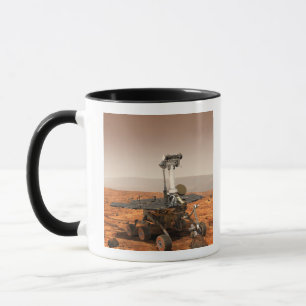 Artists rendition of Mars Rover Mug