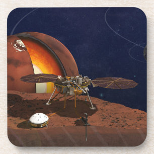 Artist's Rendition Of The Insight Lander. Coaster