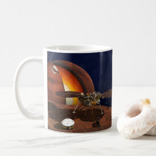 Artist's Rendition Of The Insight Lander. Coffee Mug