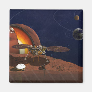 Artist's Rendition Of The Insight Lander. Magnet
