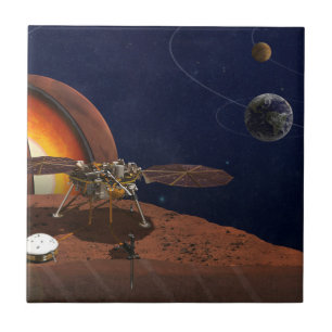 Artist's Rendition Of The Insight Lander. Tile