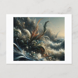 Artist's Seaweed Postcard