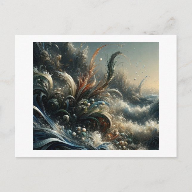 Artist's Seaweed Postcard (Front)