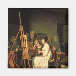 Artist's Studio Magnet