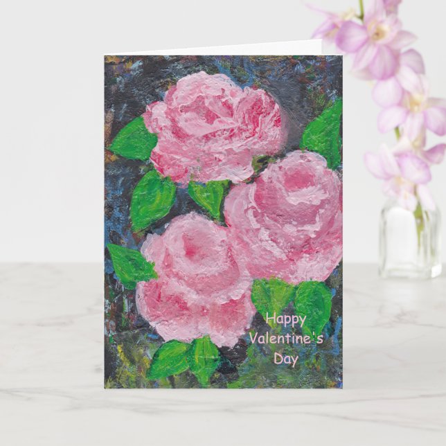 Artist's Valentine Card (Orchid)