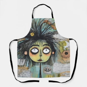 ArtLady 18 Charming and distressed Apron